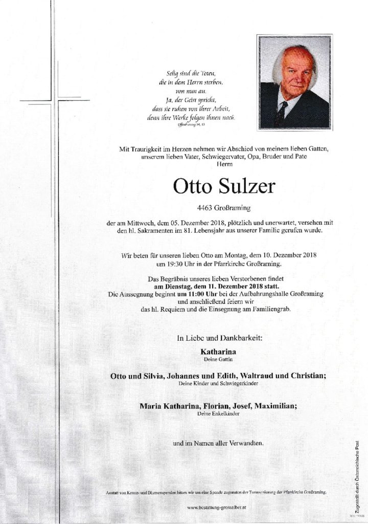 Otto Sulzer