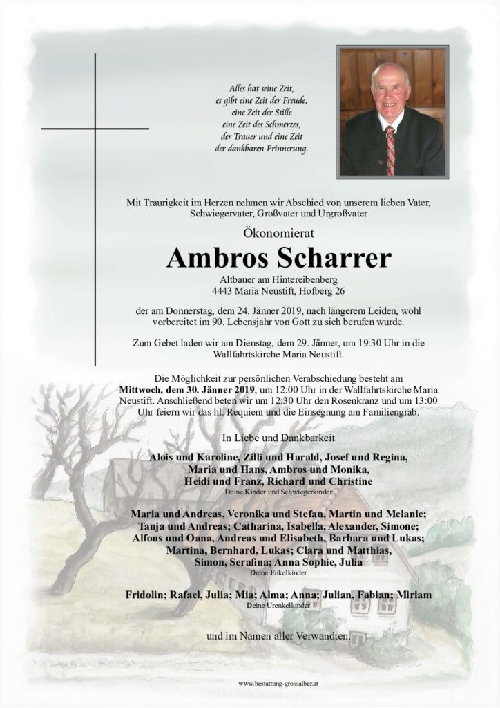 Ambros Scharrer