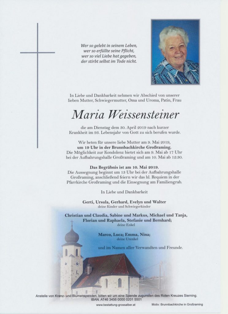 Maria Weissensteiner