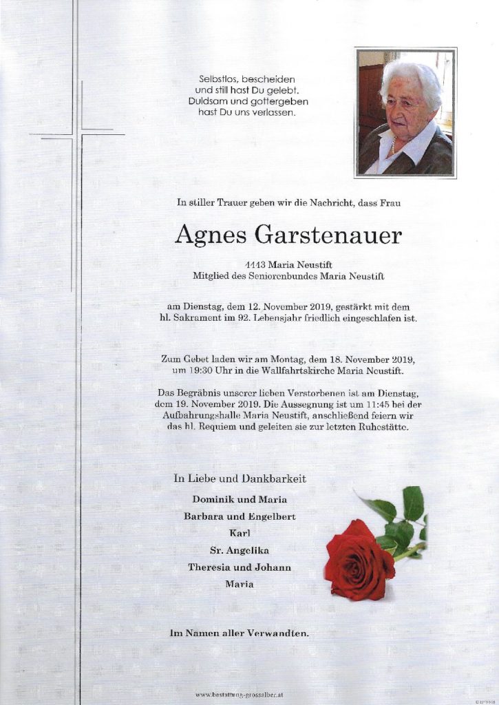 Agnes Garstenauer