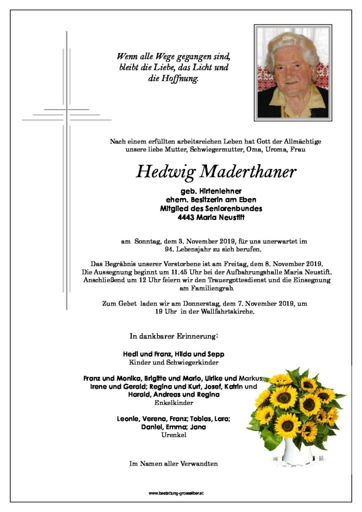 Hedwig Maderthaner