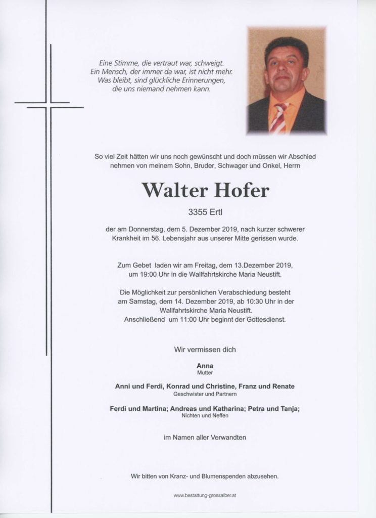 Walter Hofer