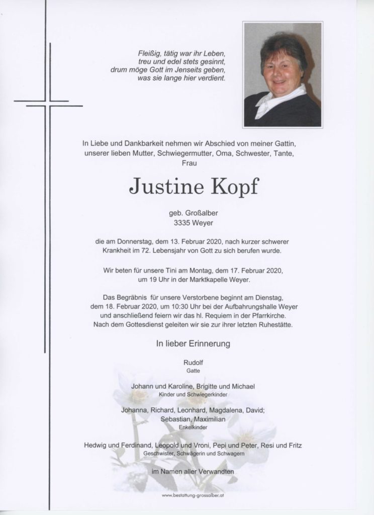 Justine Kopf