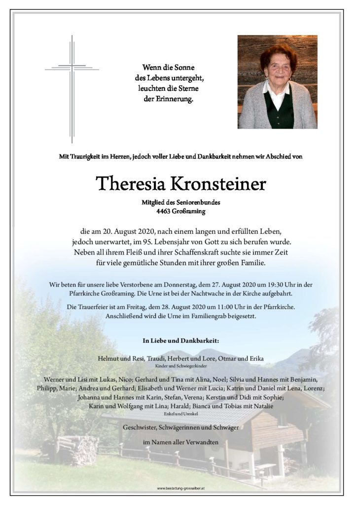 Theresia Kronsteiner