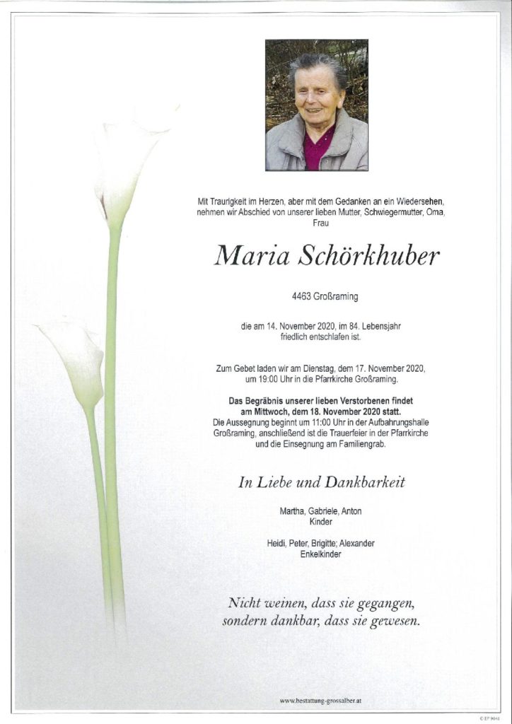 Maria Schörkhuber