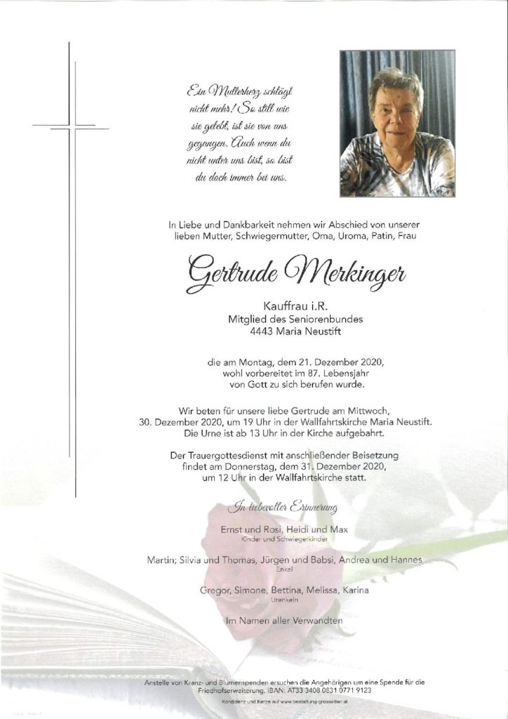 Gertrude Merkinger