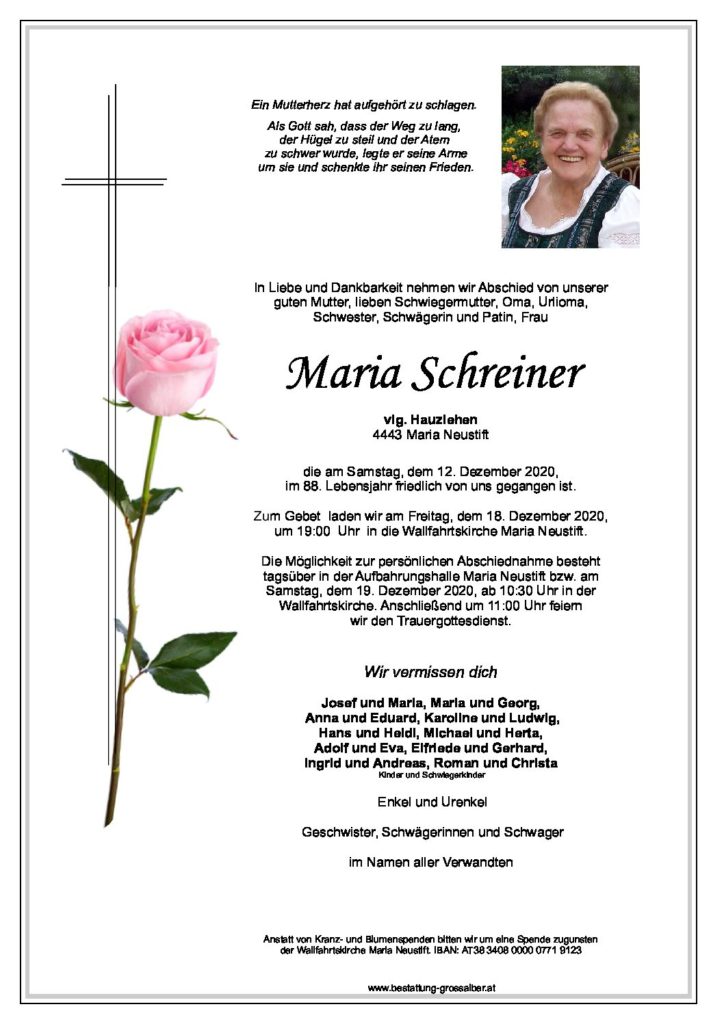 Maria Schreiner