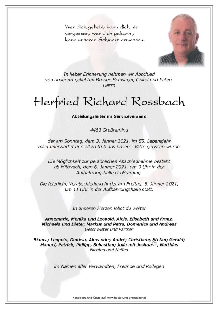 Herfried Richard Rossbach