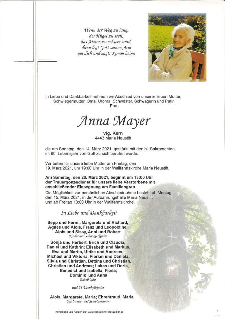 Anna Mayer
