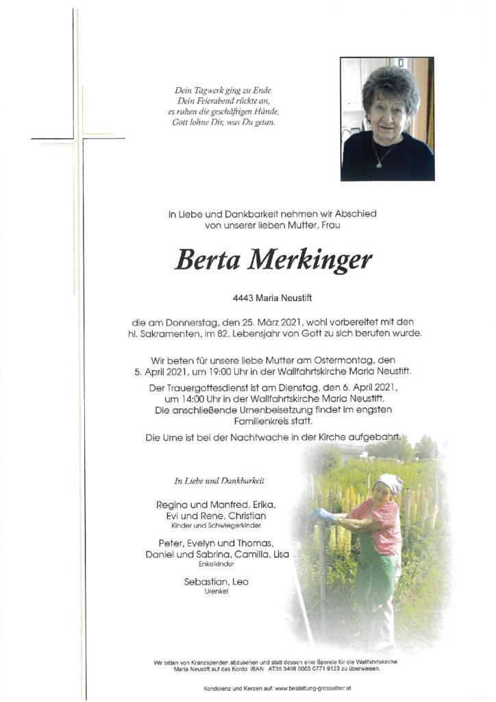 Berta Merkinger