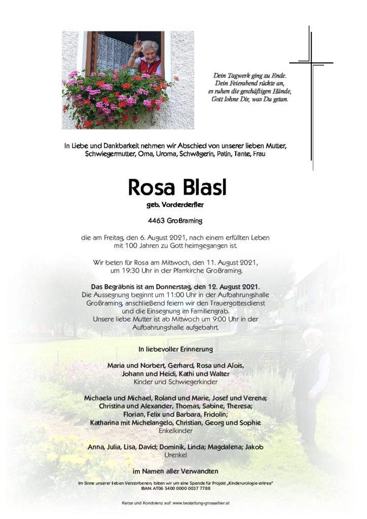 Rosa Blasl