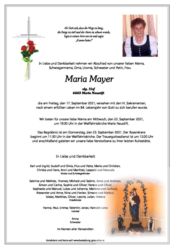 Maria Mayer