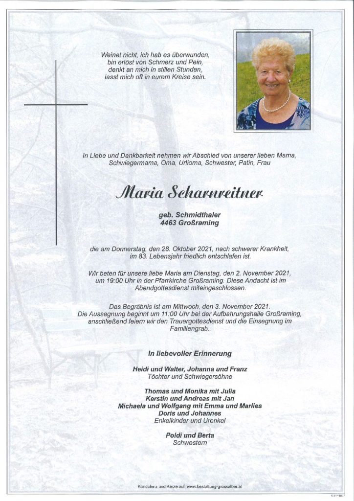 Maria Scharnreitner