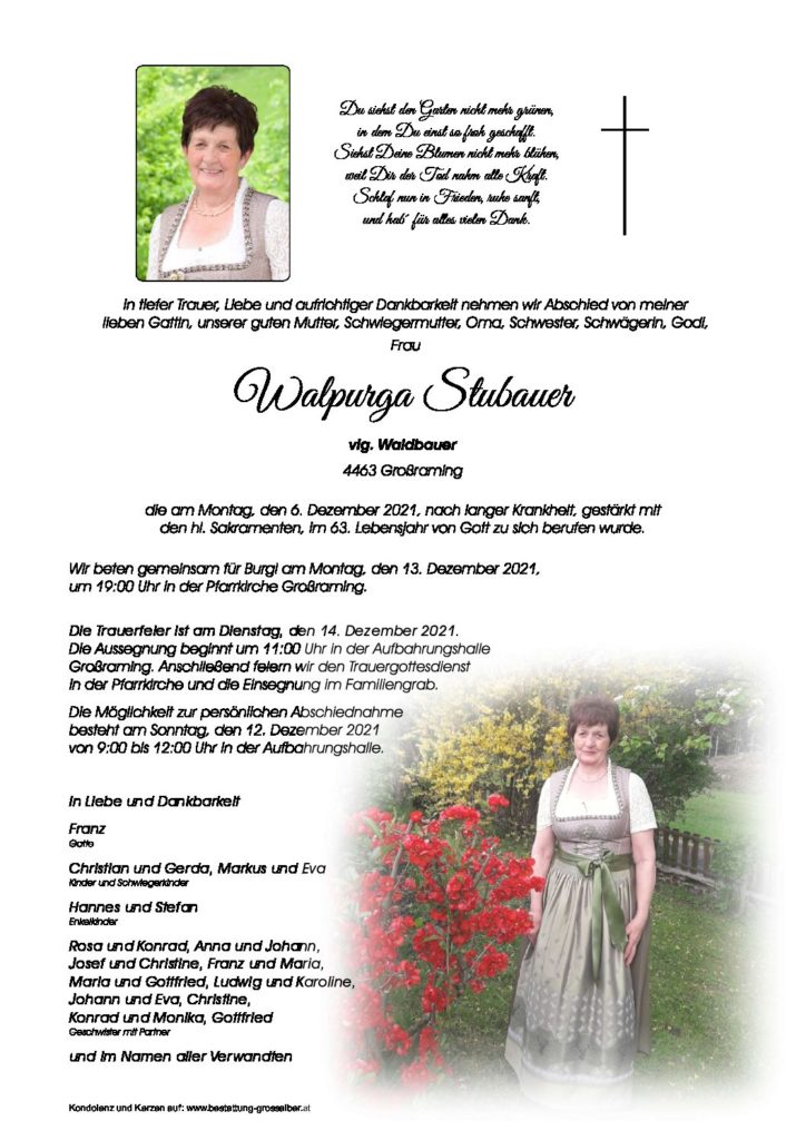 Walpurga Stubauer