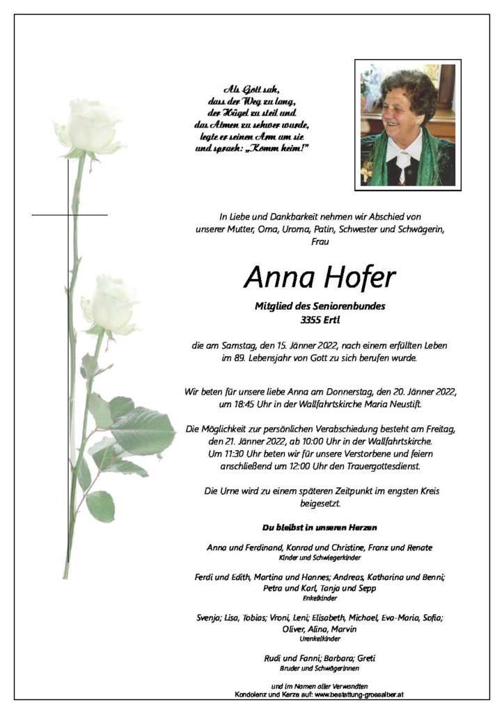 Anna Hofer