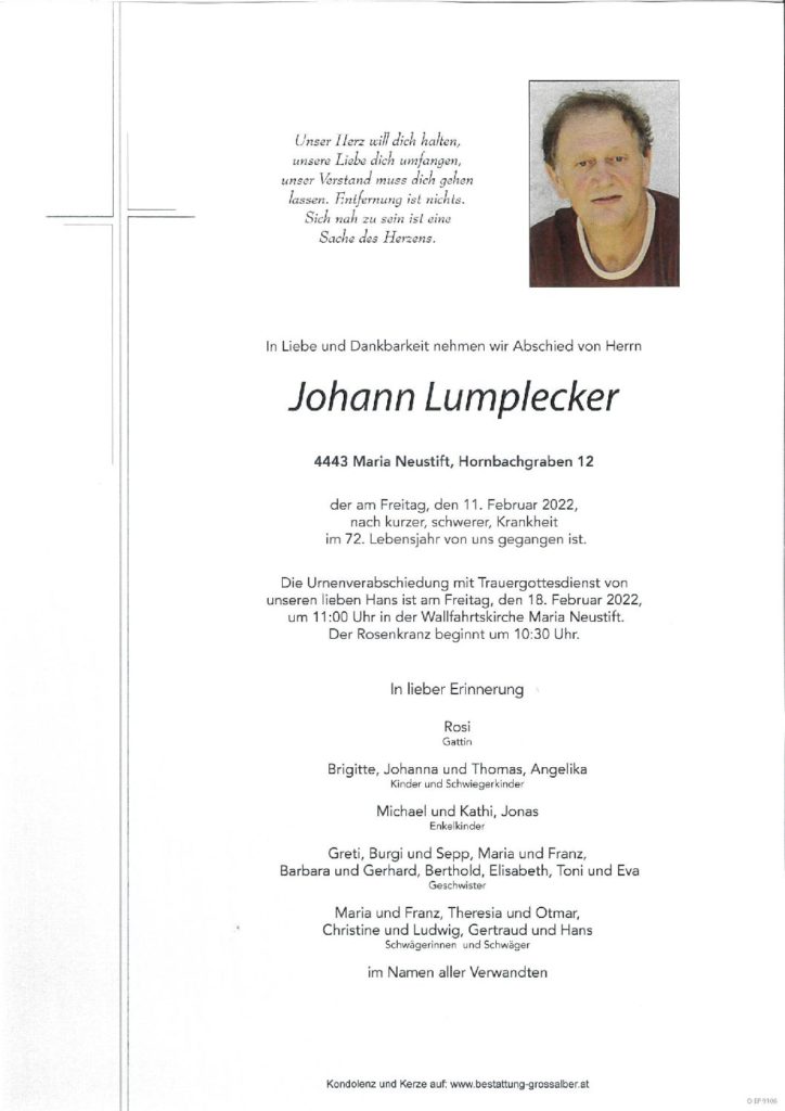 Johann Lumplecker