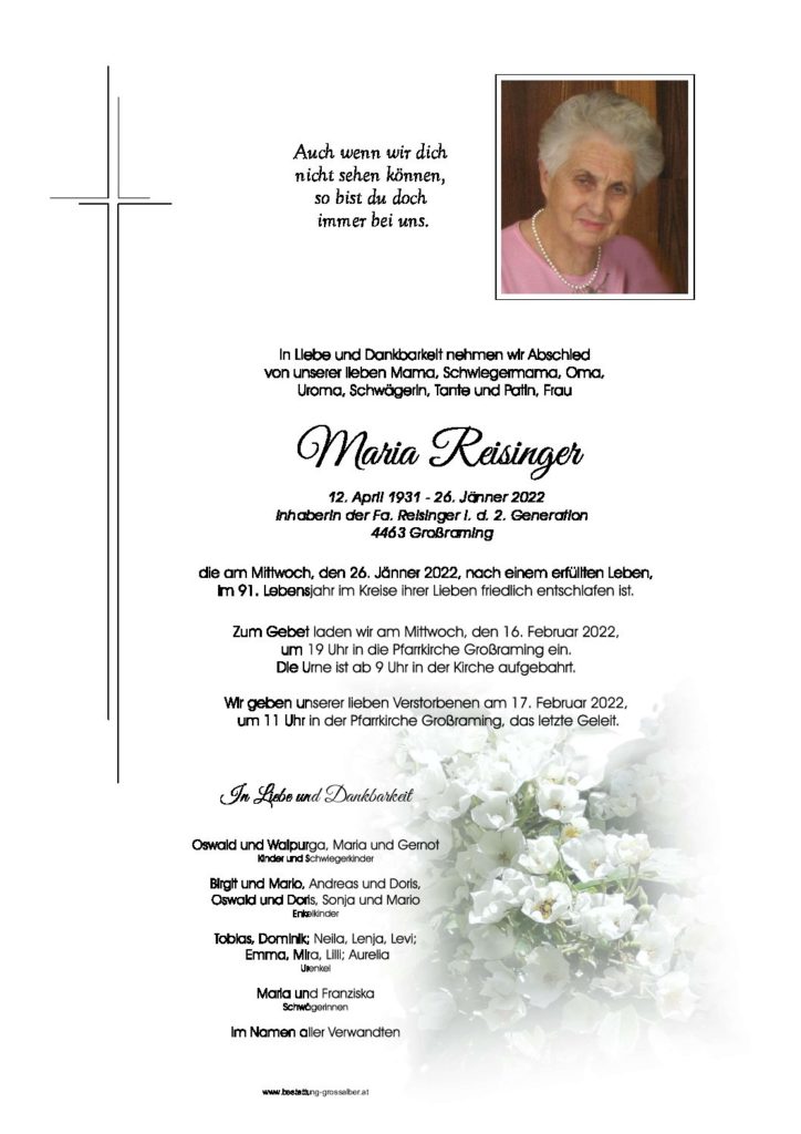 Maria Reisinger