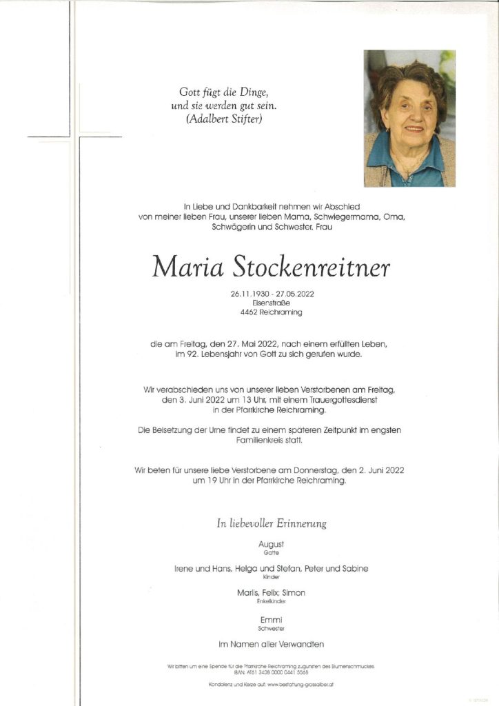 Maria Stockenreitner