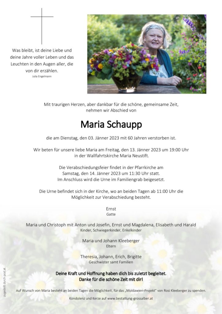 Maria Schaupp