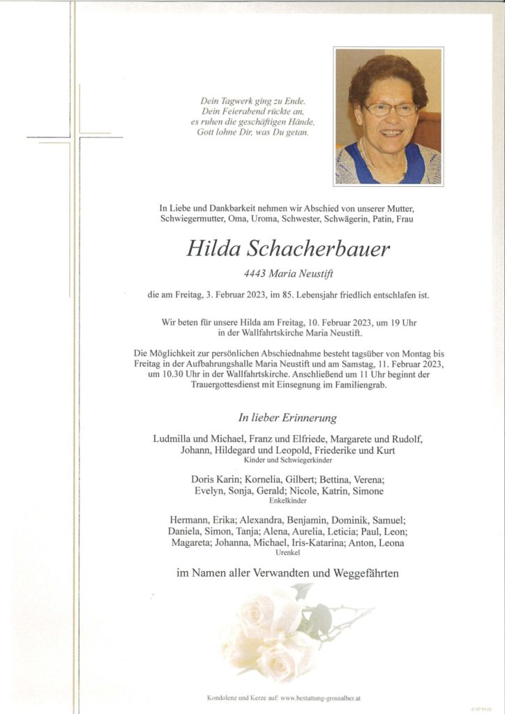 Hilda Schacherbauer