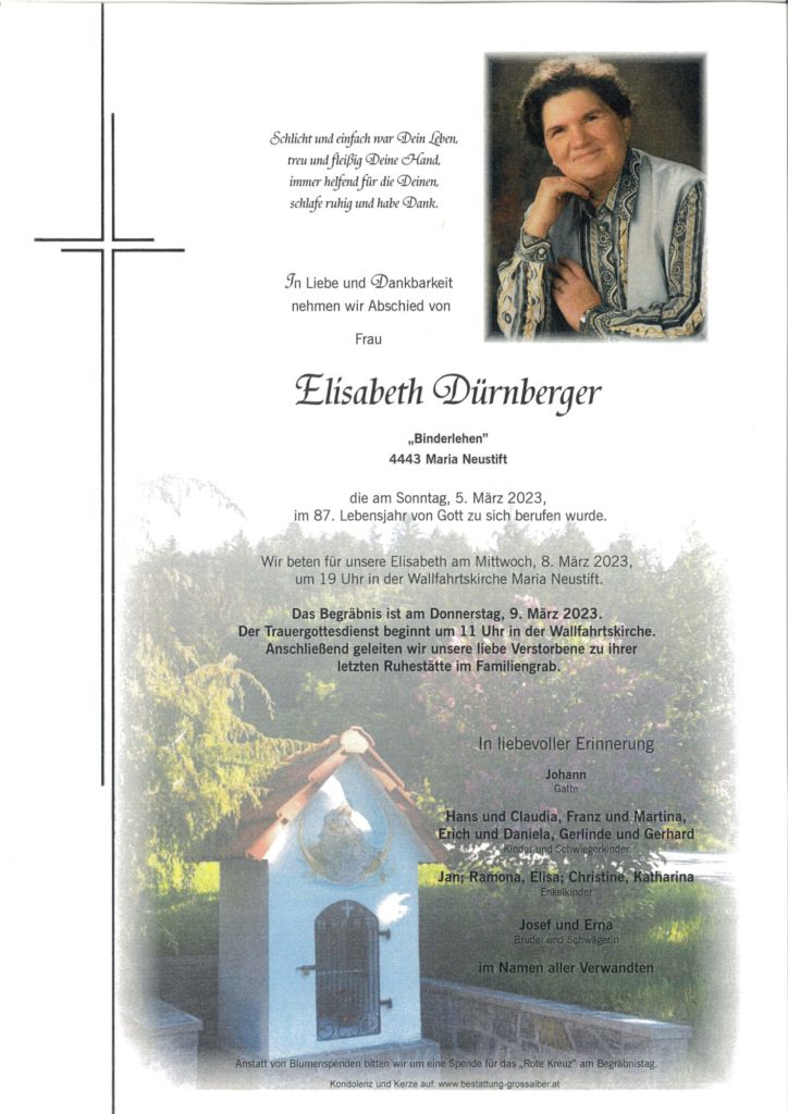 Elisabeth Dürnberger