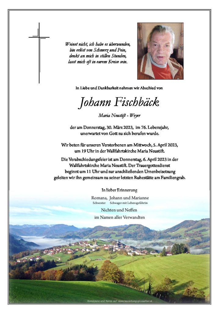Johann Fischbäck