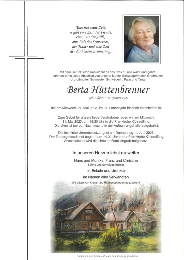 Berta Hüttenbrenner