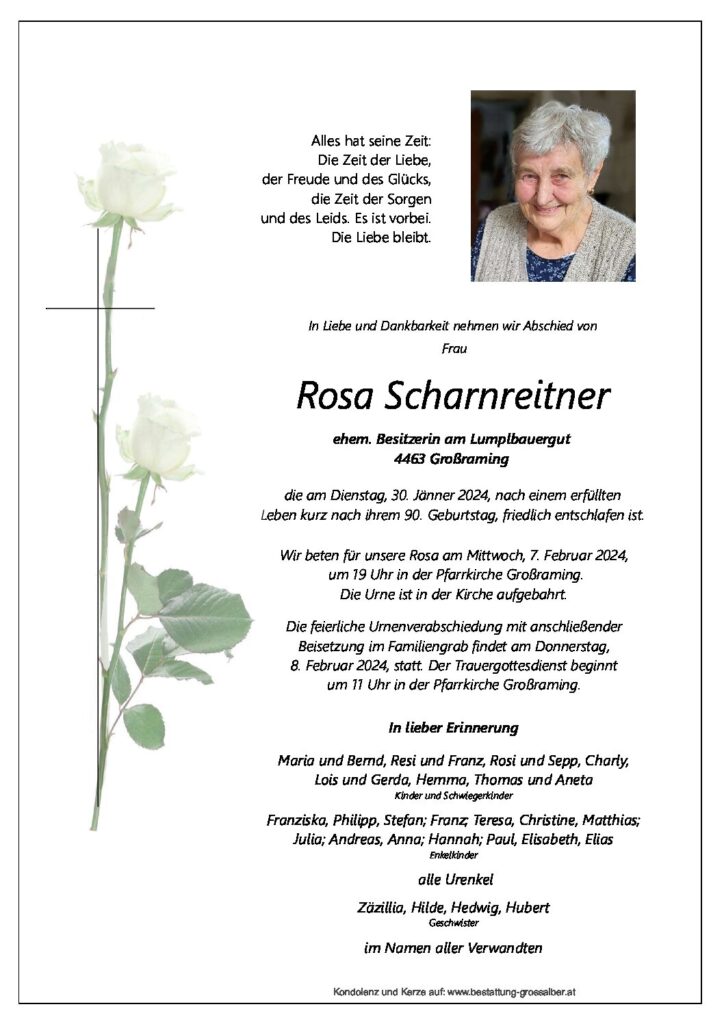 Rosa Scharnreitner