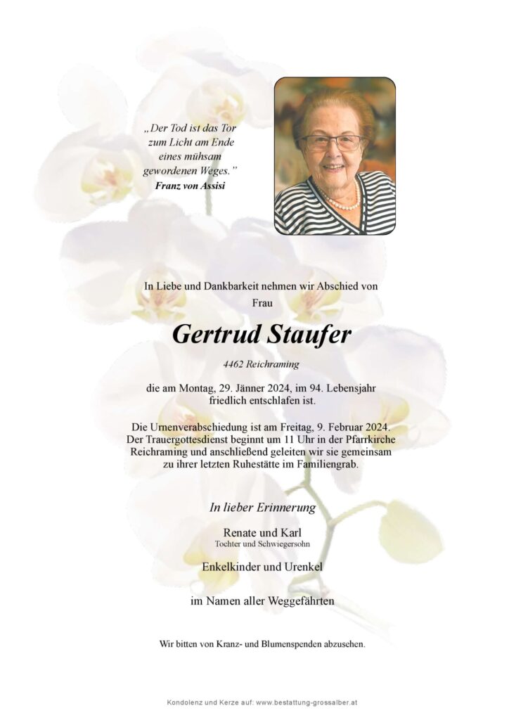 Gertrud Staufer