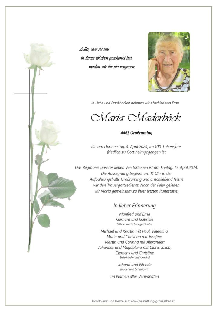 Maria Maderböck