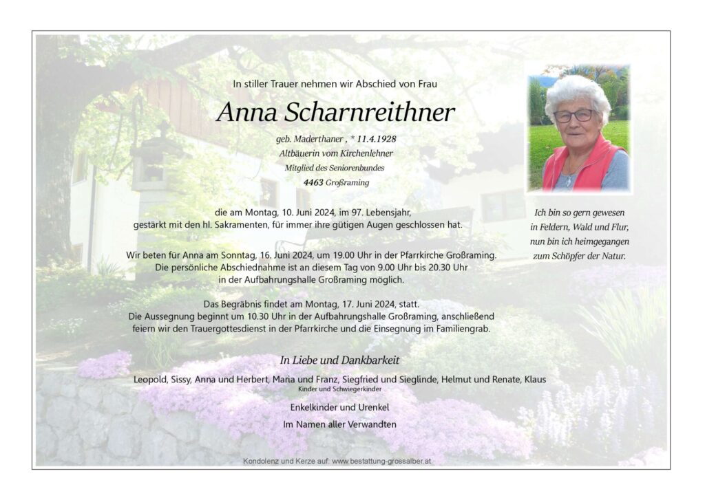 Anna Scharnreithner