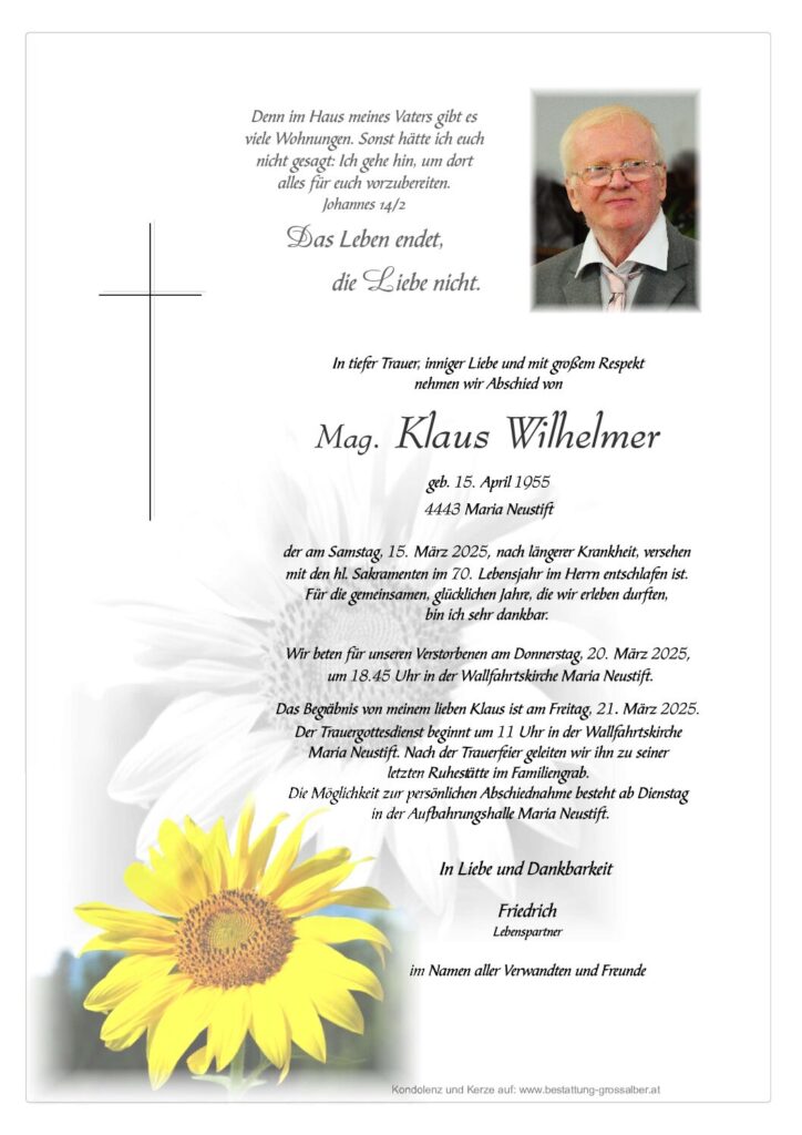 Klaus  Mag. Wilhelmer