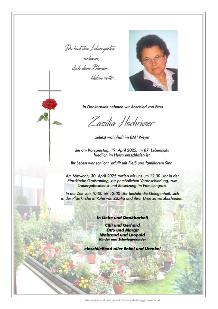 Zäzilia  Hochrieser