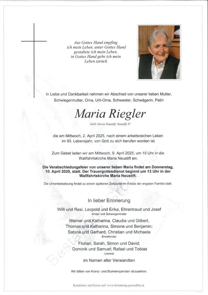 Maria Riegler