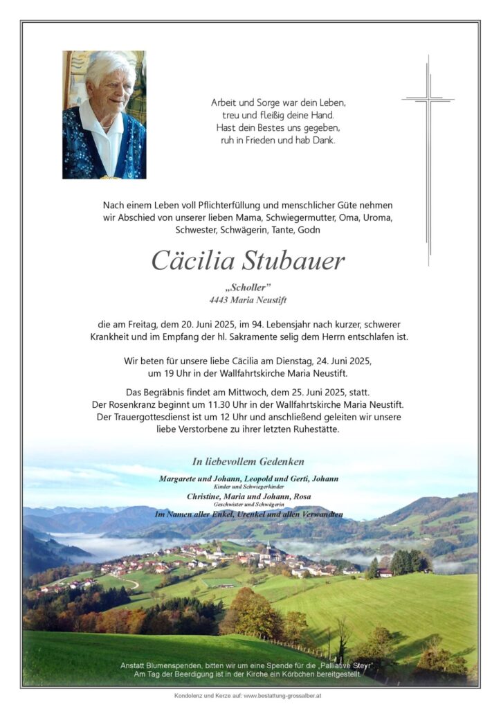 Cäcilia Stubauer