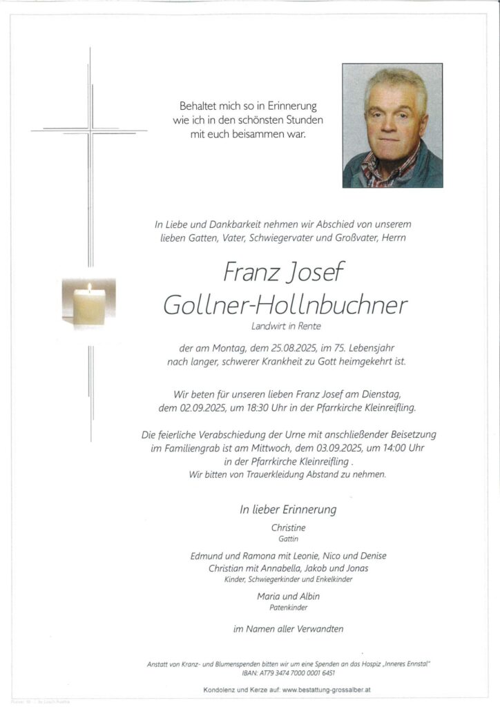 Franz Josef Gollner-Hollnbuchner