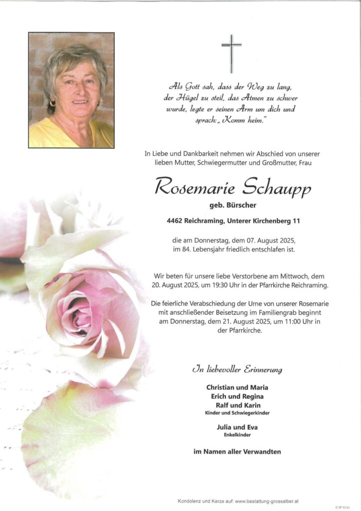 Rosemarie Schaupp