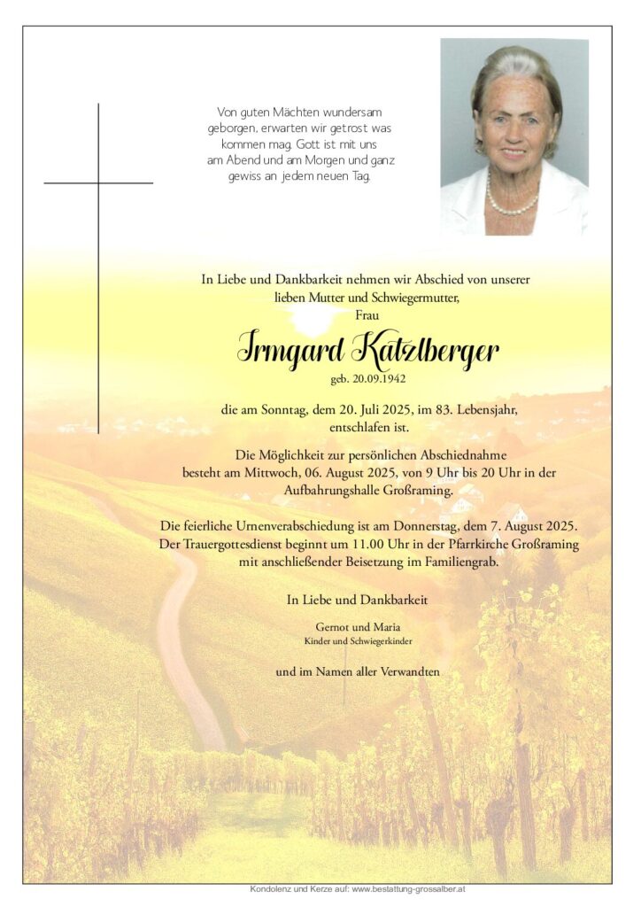 Irmgard Katzlberger