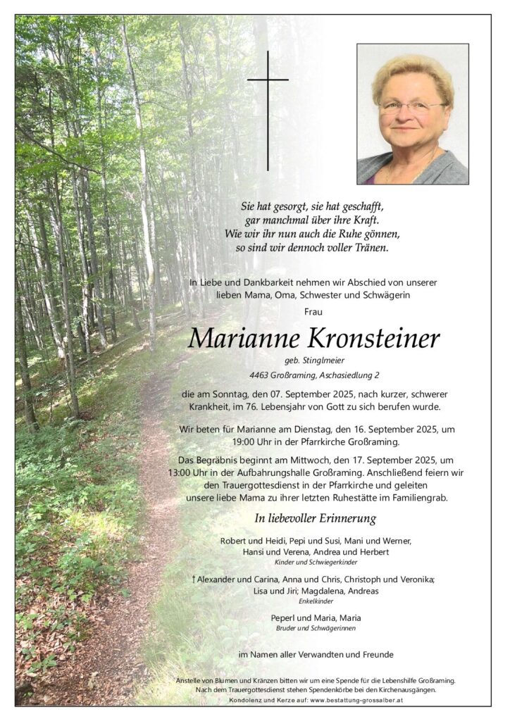 Marianne Kronsteiner