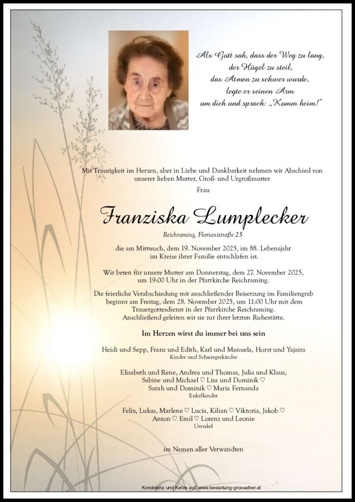 Franziska Lumplecker