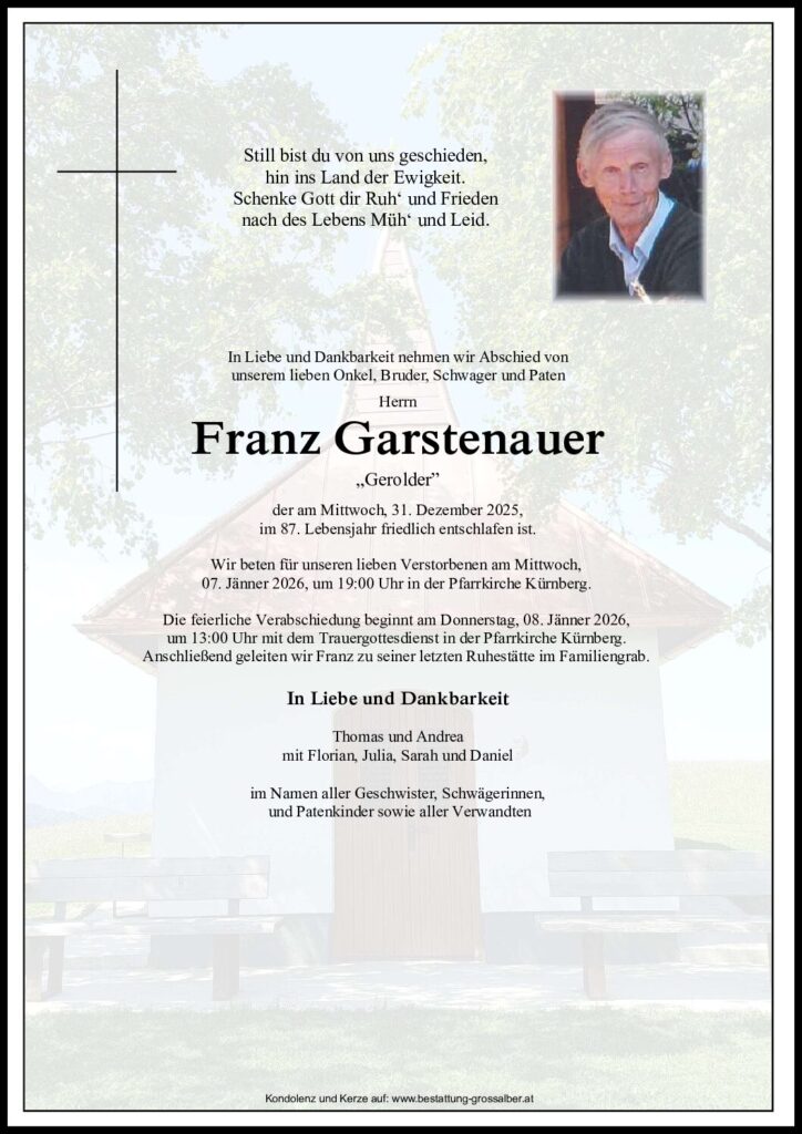 Franz Garstenauer