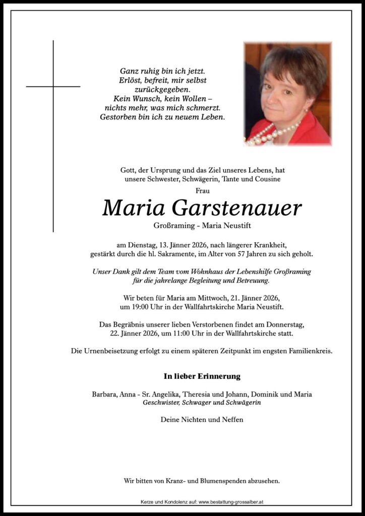 Maria Garstenauer