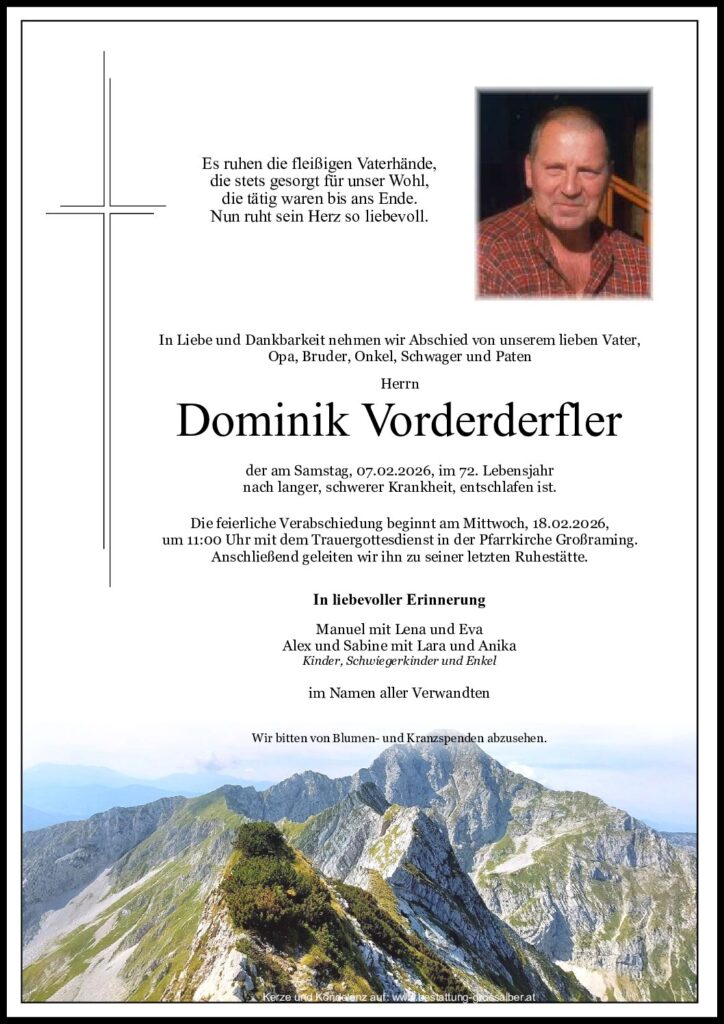 Dominik Vorderderfler