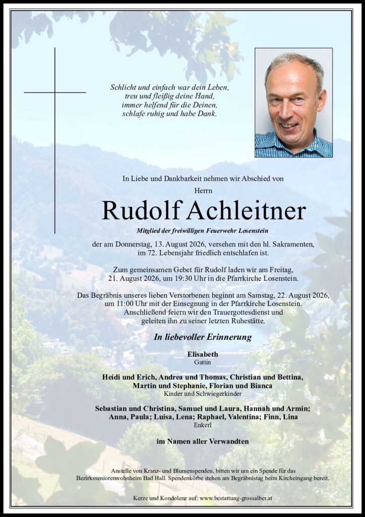 Rudolf Achleitner
